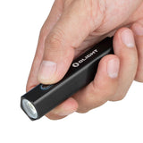 Olight Diffuse EDC LED Flashlight - 700 Lumens - Includes 1 x USB-C Rechargeable 14500 - Black, Red, or OD Green