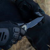 Olight Drever Oknife - 3.36 Inch Blade, Sheepsfoot, Straight Edge - G10 or Micarta Handle - Stonewashed Blade - Black, Blue, OD Green, White (Limited Edition), or Orange (Limited Edition)