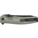 Olight Drever Oknife - 3.36 Inch Blade, Sheepsfoot, Straight Edge - G10 or Micarta Handle - Stonewashed Blade - Black, Blue, OD Green, White (Limited Edition), or Orange (Limited Edition)