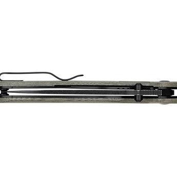 Olight Drever Oknife - 3.36 Inch Blade, Sheepsfoot, Straight Edge - G10 or Micarta Handle - Stonewashed Blade - Black, Blue, OD Green, White (Limited Edition), or Orange (Limited Edition)