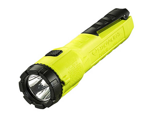 Streamlight Dualie 3AA 68758 Intrinsically Safe Multi-Function Dual-LED Flashlight - 2 x C4 LEDs - 140 Lumens - Class I Div 1, MSHA - Uses 3 x AAs - Yellow, Mailer