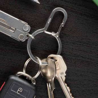 Nite Ize DualPass Dual Chamber Key Ring - (DDK-11-R3)