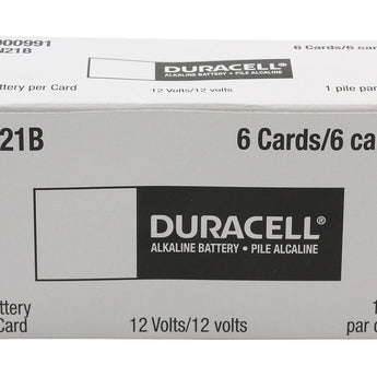 Duracell Security MN21-B1 23 21/23 12V Alkaline Button Top Battery (MN21BPK DL21 DL23  MN21 A23 21/23) - 1 Piece Retail Card