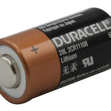 Duracell PX 28L L544 160mAh 6V Lithium (LiMNO2) Button Top Photo Battery - Equivalent to 4LR44, 544 - 1 Piece Retail Card