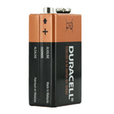 Duracell MN1604 9V Alkaline Battery with Snap Connectors - Bulk