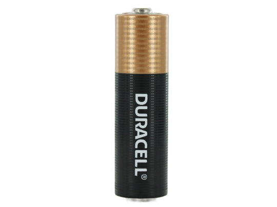 Duracell AA Vertical Facing View
