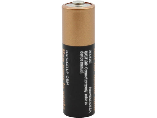 Duracell MN1500 AA LR6 1.5V Alkaline Button Top Battery (MN1500BKV) - Bulk MOQ 620