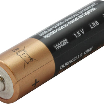 Duracell MN1500 AA LR6 1.5V Alkaline Button Top Battery (MN1500BKV) - Bulk