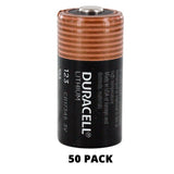 Duracell Ultra DL123A (50PK) CR123A 1470mAh 3V Lithium Primary (LiMNO2) Button Top Photo Batteries - Box of 50