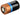 Duracell CR2 Angled View of Positive Terminal