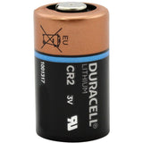Duracell Ultra DL CR2 920mAh 3V Lithium Primary (LiMNO2) Button Top Photo Battery (DLCR2) - Bulk