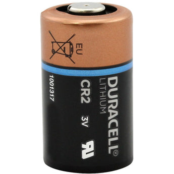 Duracell Ultra DL CR2 920mAh 3V Lithium Primary (LiMNO2) Button Top Photo Battery (DLCR2) - Bulk