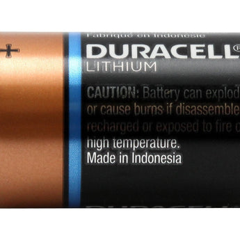 Duracell Ultra DL CR2 920mAh 3V Lithium Primary (LiMNO2) Button Top Photo Battery (DLCR2) - Bulk