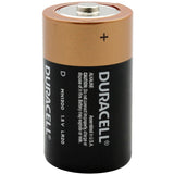 Duracell Coppertop Duralock MN1300 (12PK) D-cell Alkaline Button Top Batteries (MN1300BKD) - Made in the USA - Box of 12