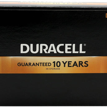 Duracell Coppertop Duralock MN1300 (72PK) D-cell Alkaline Button Top Batteries (MN1300BKD) - Made in the USA - Box of 72 (6 x 12-Boxes)