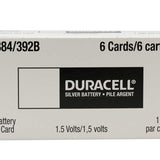 Duracell D384/392 1.5V Silver Oxide Watch/Electronic Button Cell Battery - 1pk (D384/392B)