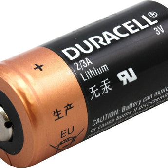 Duracell DL 2/3A 1550mAh 3V Lithium Primary (LiMNO2) Button Top Photo Battery (DL23ABK)
