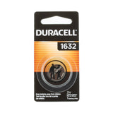 duracell 1632 coin cell in the blister pack retail card