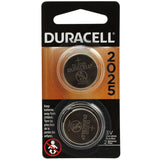 Duracell Electronics DL CR2025-B2PK 150mAh 3V Lithium Primary (LiMNO2) Watch/Electronic Coin Cell Batteries (DL2025B2PK) - 2 Pack Retail Card