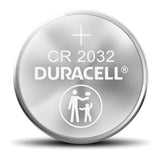 Duracell Duralock DL CR2032 (6PK) 225mAh 3V Lithium (LiMNO2) Watch/Electronic Coin Cell Batteries - Case of 36 x Retail Cards