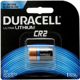 Duracell Ultra DL CR2 750mAh 3V Lithium (LiMNO2) Button Top Photo Battery (DLCR2BPK) - 1 Piece Retail Card