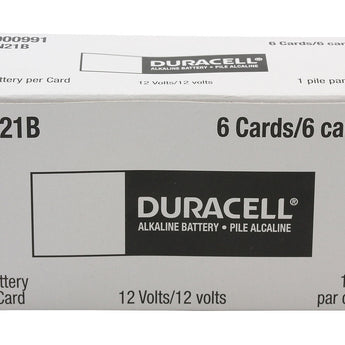 Duracell Security MN21-B1 23 21/23 12V Alkaline Button Top Battery (MN21BPK DL21 DL23  MN21 A23 21/23) - 1 Piece Retail Card
