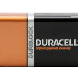 Duracell Coppertop Duralock MN1604-B1 9V 6LR61 Alkaline Battery with Snap Connectors (MN1604B1) - 1 Piece Retail Card