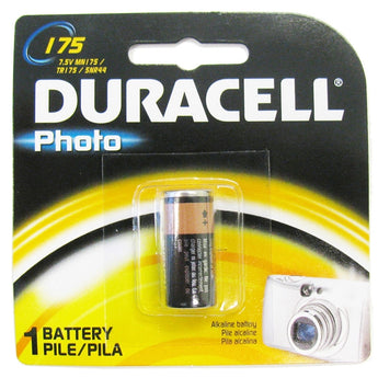 Duracell Photo MN175-BPK 5NR44 7.5V Alkaline Photo Battery - 1 Piece Retail Card