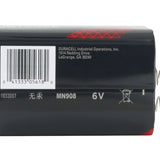 Duracell ProCell Intense PX908 6V Alkaline Lantern Battery with Spring Terminals