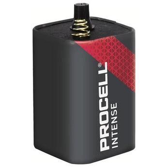 Duracell ProCell Intense PX908 6V Alkaline Lantern Battery with Spring Terminals
