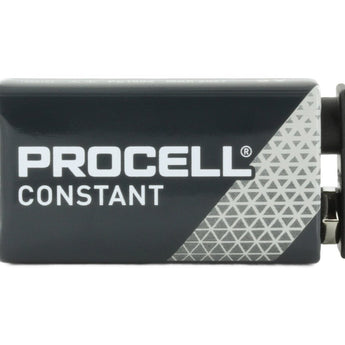 Duracell Procell PC1604 9V Alkaline Battery with Snap Connectors - Contractor Pack Priced Per Cell