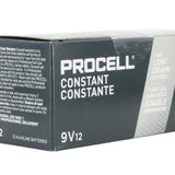 Duracell Procell PC1604 (12PK) 9V Alkaline Batteries with Snap Connectors (PC1604BKD) - Contractor Pack of 12