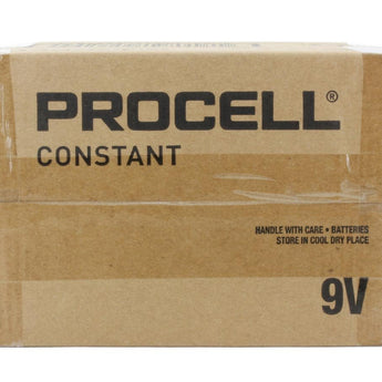 Duracell Procell PC1604 (72PK) 9V Alkaline Batteries with Snap Connectors (PC1604BKD) - Contractor Pack of 72 (6 x 12-Boxes)