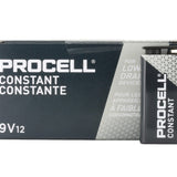 Duracell Procell PC1604 (12PK) 9V Alkaline Batteries with Snap Connectors (PC1604BKD) - Contractor Pack of 12