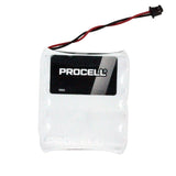 Duracell Procell Intense Door Lock Style F 6V Alkaline Battery Pack - Replacement for Saflok Style F