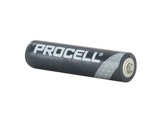Duracell Procell AAA Angled View of Positive Terminal 