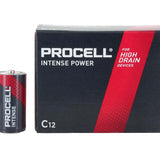Duracell Procell Intense PX1400 C-cell 1.5V Alkaline Button Top Battery - Contractor Pack Priced Per Cell
