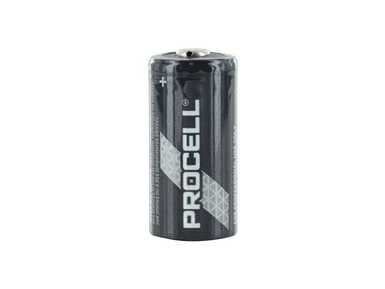 Duracell Procell CR123A Vertica View