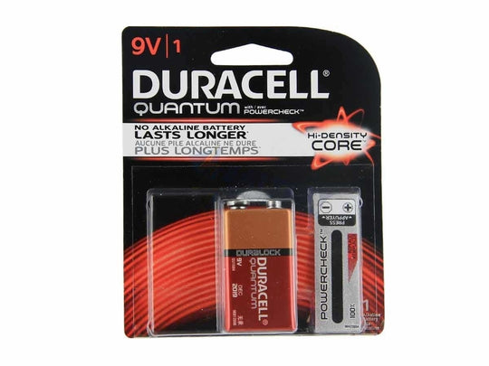 Duracell Quantum 9V - 1 Count Blister Pack