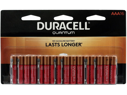 Duracell Quantum AAA - 16 Count Blister Pack