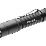 Powertac E12 Gen 2 Rechargeable LED Flashlight - 1300 Lumens - Includes 1 x 18650