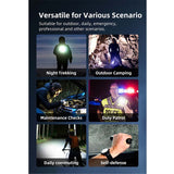 Klarus E2 Deep Pocket Carry USB-C Rechargeable LED Flashlight - CREE XHP35B HD - 1600 Lumens - Includes 1 x 18650