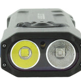 JETBeam E26 UV Kunai USB-C Rechargeable LED Flashlight - 2000 Lumens - Luminus SST40 - Uses Built-in 1700mAh Li-Poly Battery Pack - Military Grey, Military Green, Orange