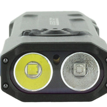 JETBeam E26 UV Kunai USB-C Rechargeable LED Flashlight - 2000 Lumens - Luminus SST40 - Uses Built-in 1700mAh Li-Poly Battery Pack - Military Grey, Military Green, Orange