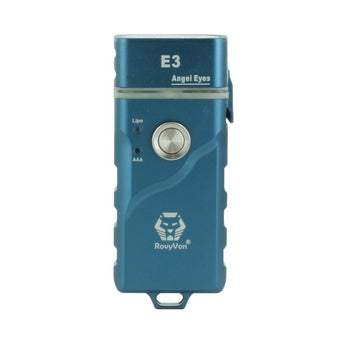 RovyVon E3 USB-C Rechargeable LED Flashlight - Luminus SST-20 - 700 Lumens - Multiple Configurations - Uses Built-in Li-Poly Battery Pack or 1 x AAA - Various Colors