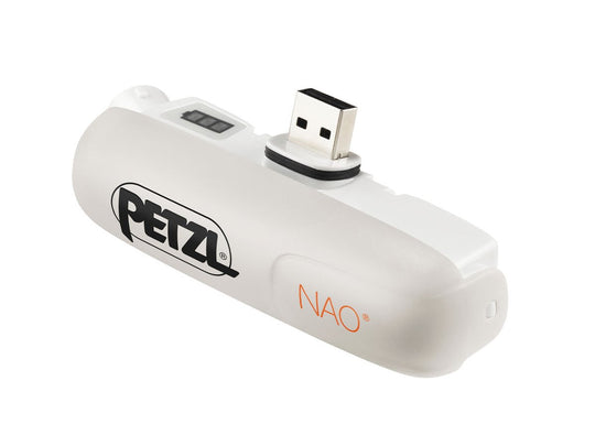 Petzl ACCU NAO + 2600mAh Lithium Ion (Li-Ion) USB Rechargeable Battery - Fits NAO Headlamp (E36200)
