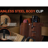 Acebeam E70 Mini LED Flashlight - Nichia 519A - 2000 Lumens - Uses 1 x 18650