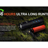 Acebeam E70 Mini LED Flashlight - Nichia 519A - 2000 Lumens - Uses 1 x 18650