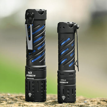 Acebeam E70 Mini LED Flashlight - Nichia 519A - 2000 Lumens - Uses 1 x 18650