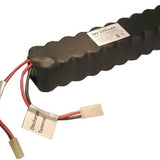 24V 10Ah (2x10xD) NiMH Battery Pack With Charging / Discharging Terminals